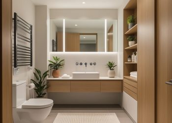 Banheiros modernos e funcionais: dicas de decoração e organização