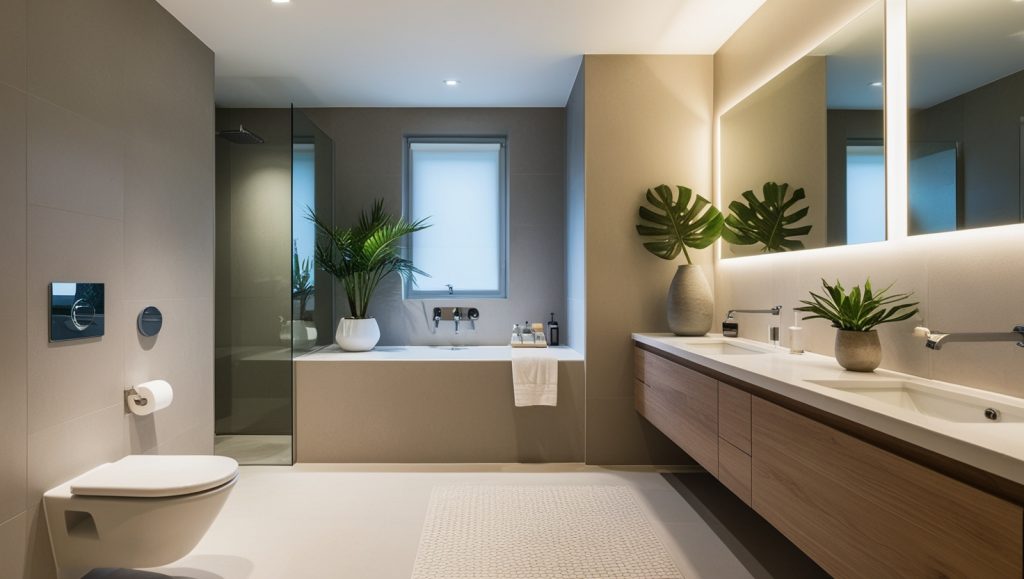 Banheiros modernos e funcionais: dicas de decoração e organização