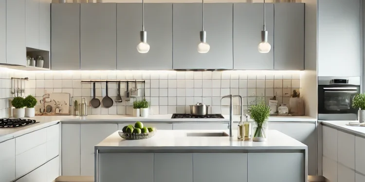 Ideias de Cozinha Moderna e Decorada na Cor Branca para Apartamentos