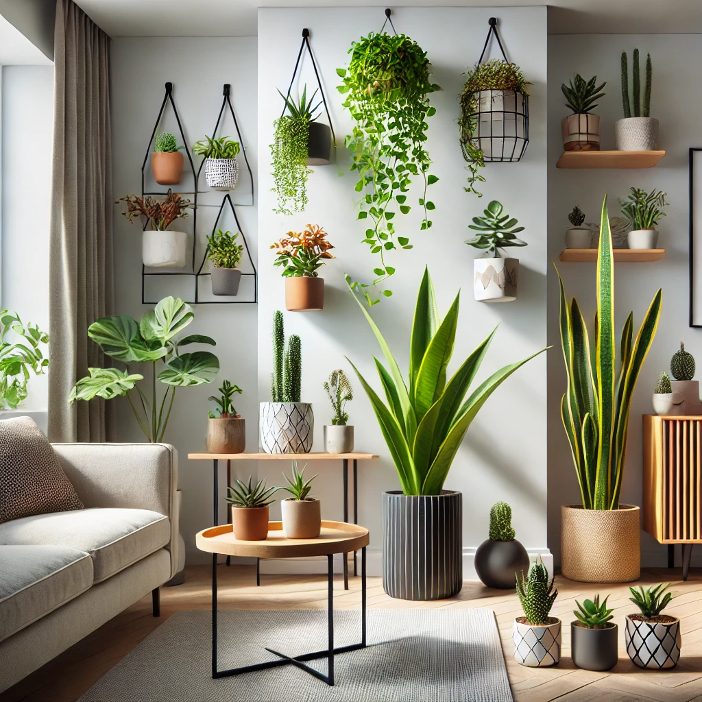 Plantas ideais para apartamentos pequenos