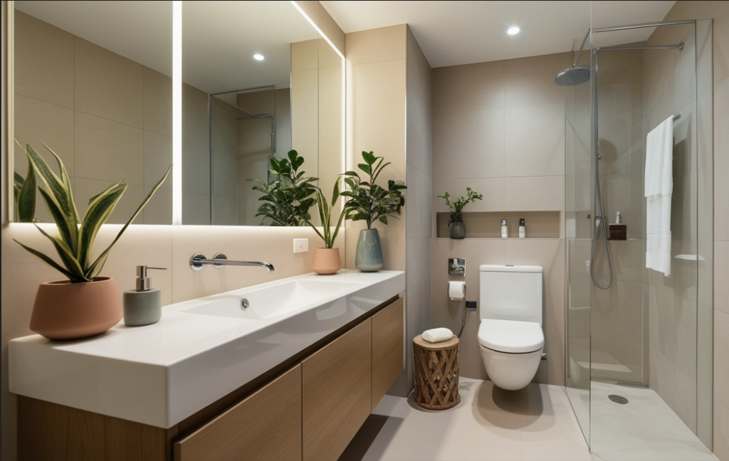 Banheiros modernos e funcionais: dicas de decoração e organização