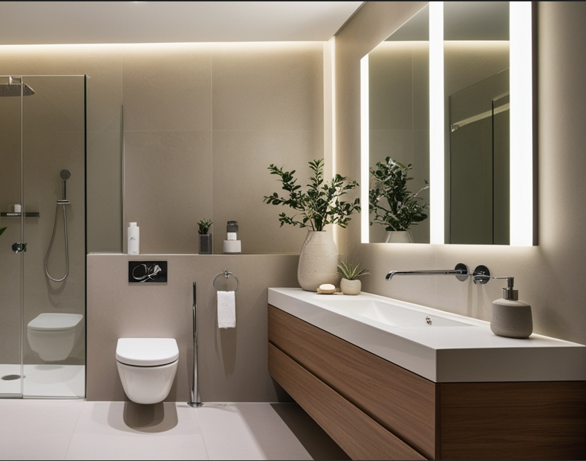 Banheiros modernos e funcionais: dicas de decoração e organização