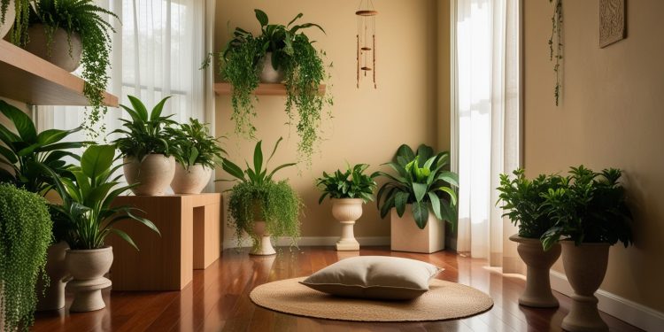 Como criar um espaço de meditação com plantas