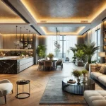 Conceito aberto Sala e cozinha – Integração, funcionalidade e estilo