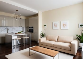 Conceito aberto Sala e cozinha – Integração, funcionalidade e estilo