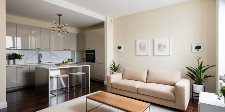 Conceito aberto Sala e cozinha – Integração, funcionalidade e estilo