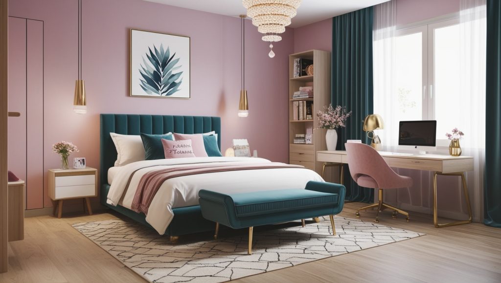 Ideias para um quarto moderno feminino estilo e funcionalidade (