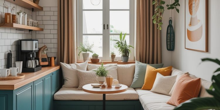 Decoração do cantinho do café