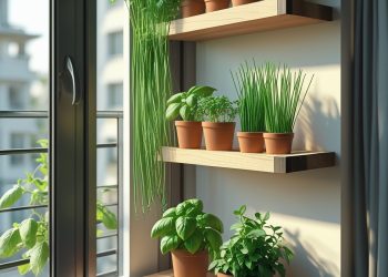 mini hortas caseiras em apartamentos