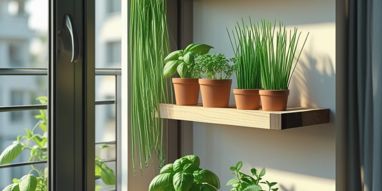 mini hortas caseiras em apartamentos