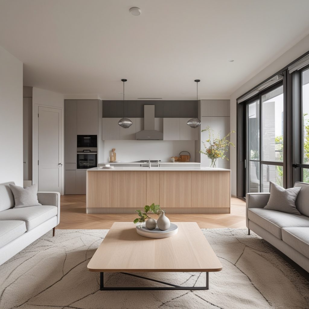 Ambientes integrados Como decorar sala e cozinha juntos com estilo e harmonia (