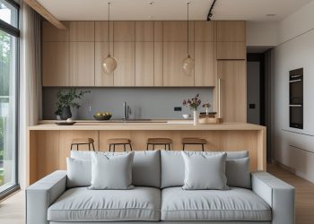 Ambientes integrados Como decorar sala e cozinha juntos com estilo e harmonia