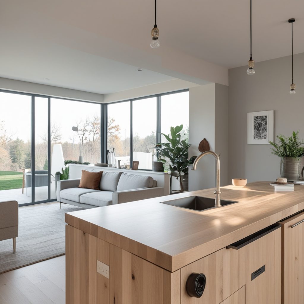 Ambientes integrados Como decorar sala e cozinha juntos com estilo e harmonia 