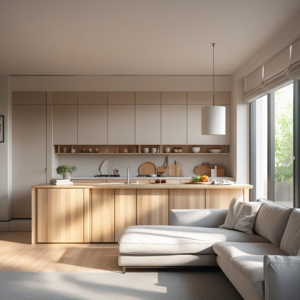 Ambientes integrados Como decorar sala e cozinha juntos com estilo e harmonia 
