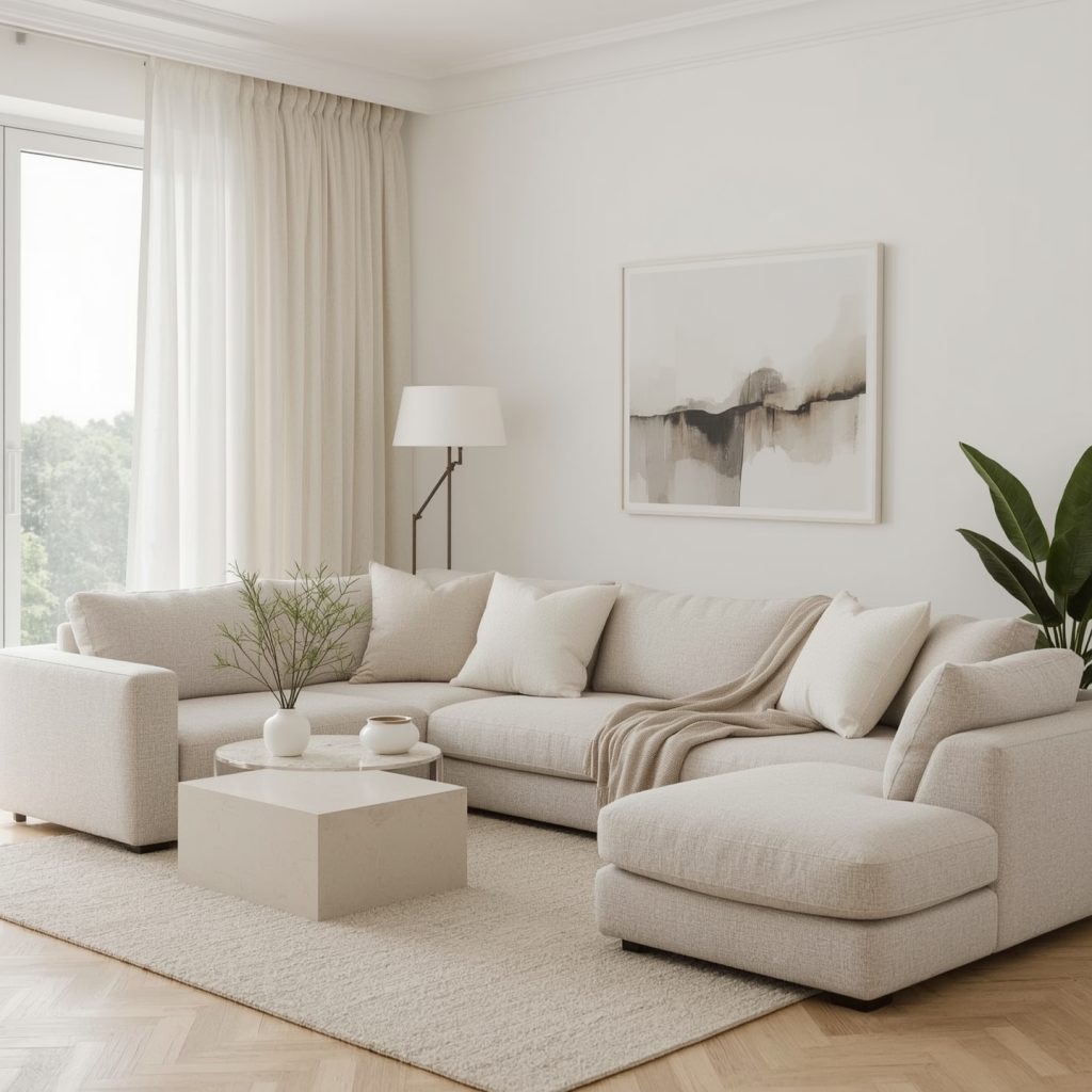decoração com paleta neutra móveis funcionais e toques delicados