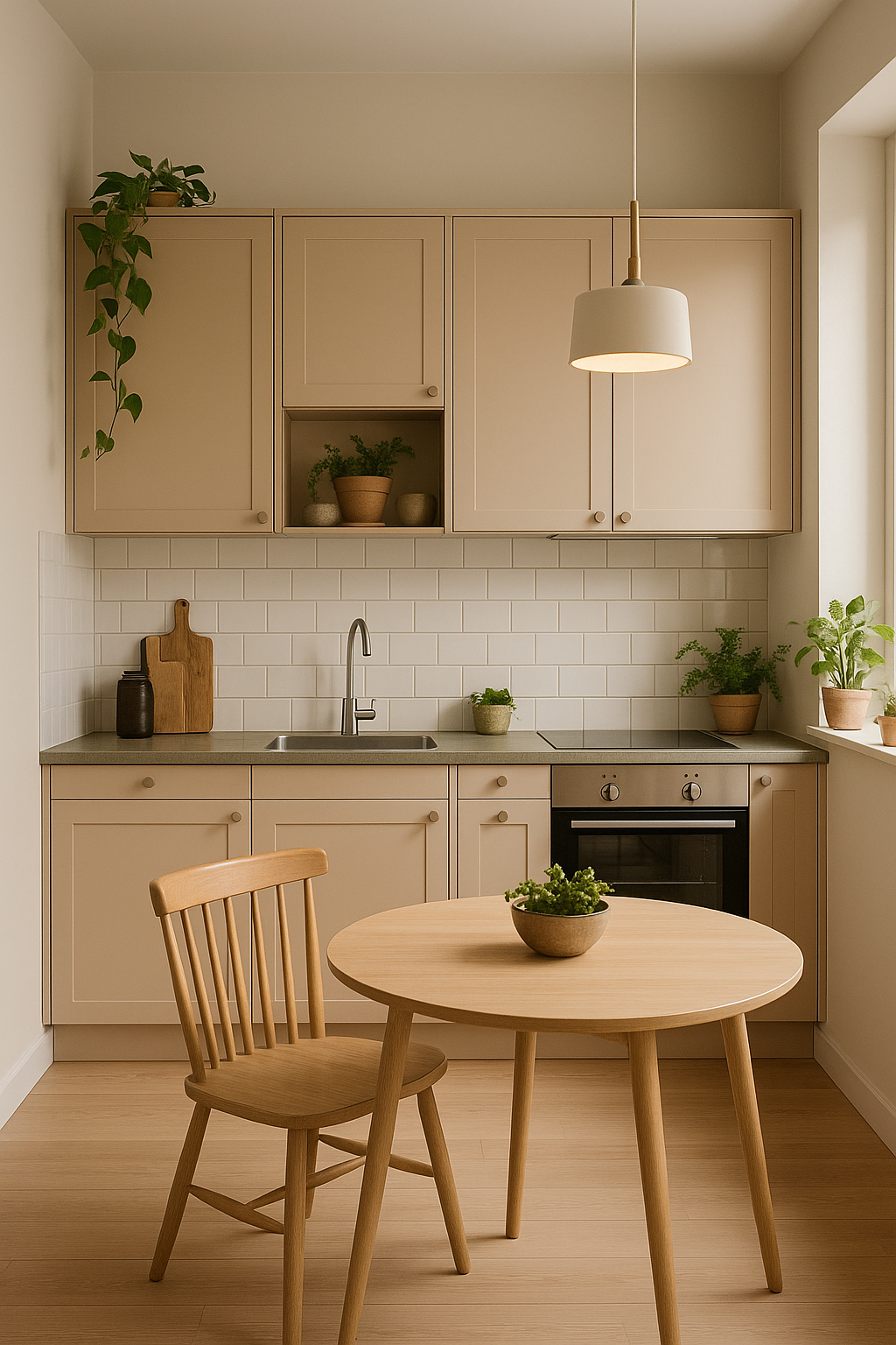 Cozinhas funcionais e charmosas em apartamentos compactos 