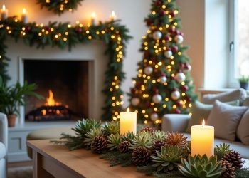 Ideias de decoração com plantas para o Natal