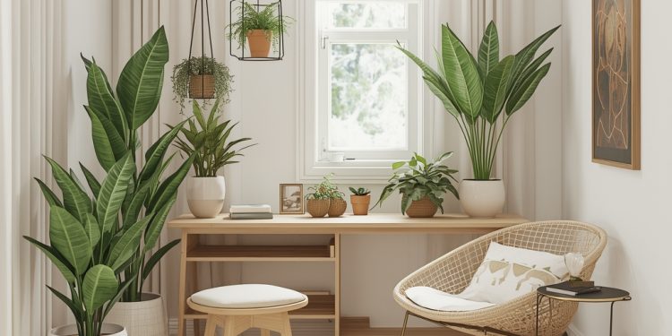 como decorar apartamentos pequenos com plantas