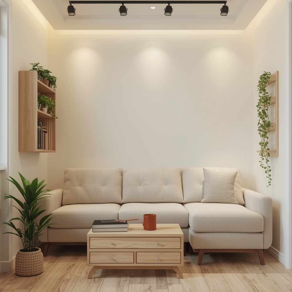 ideias criativas para decorar sala pequena