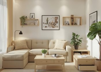 ideias criativas para decorar salas pequenas