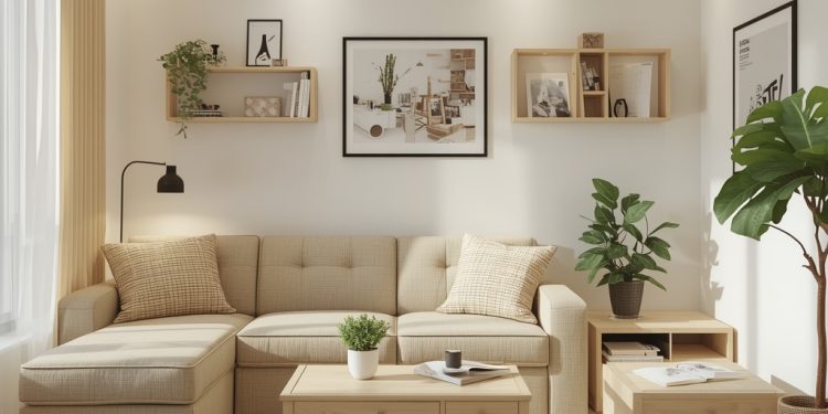 ideias criativas para decorar salas pequenas