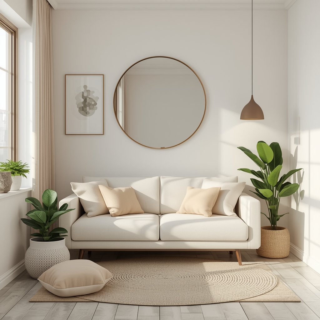 ideias criativas para decorar salas pequenas 