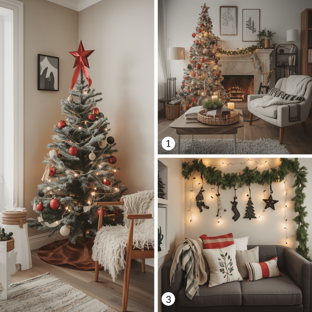 Ideias Criativas para Decorar Salas Pequenas no Natal