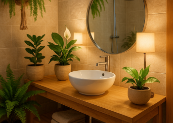 Banheiros com alma verde