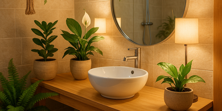 Banheiros com alma verde